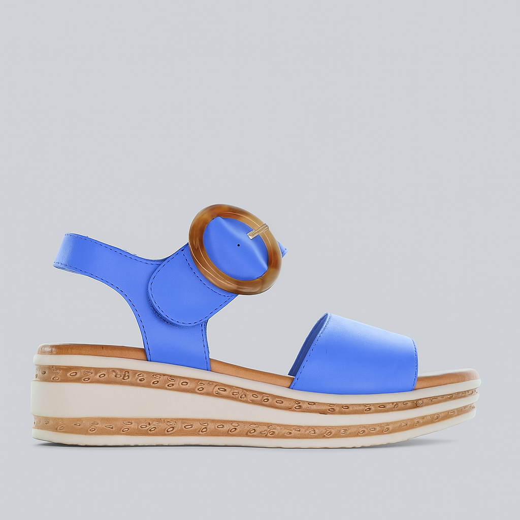 LE SANSA GUARD ROYAL BLUE Women Sandals - Zeke Collection NZ