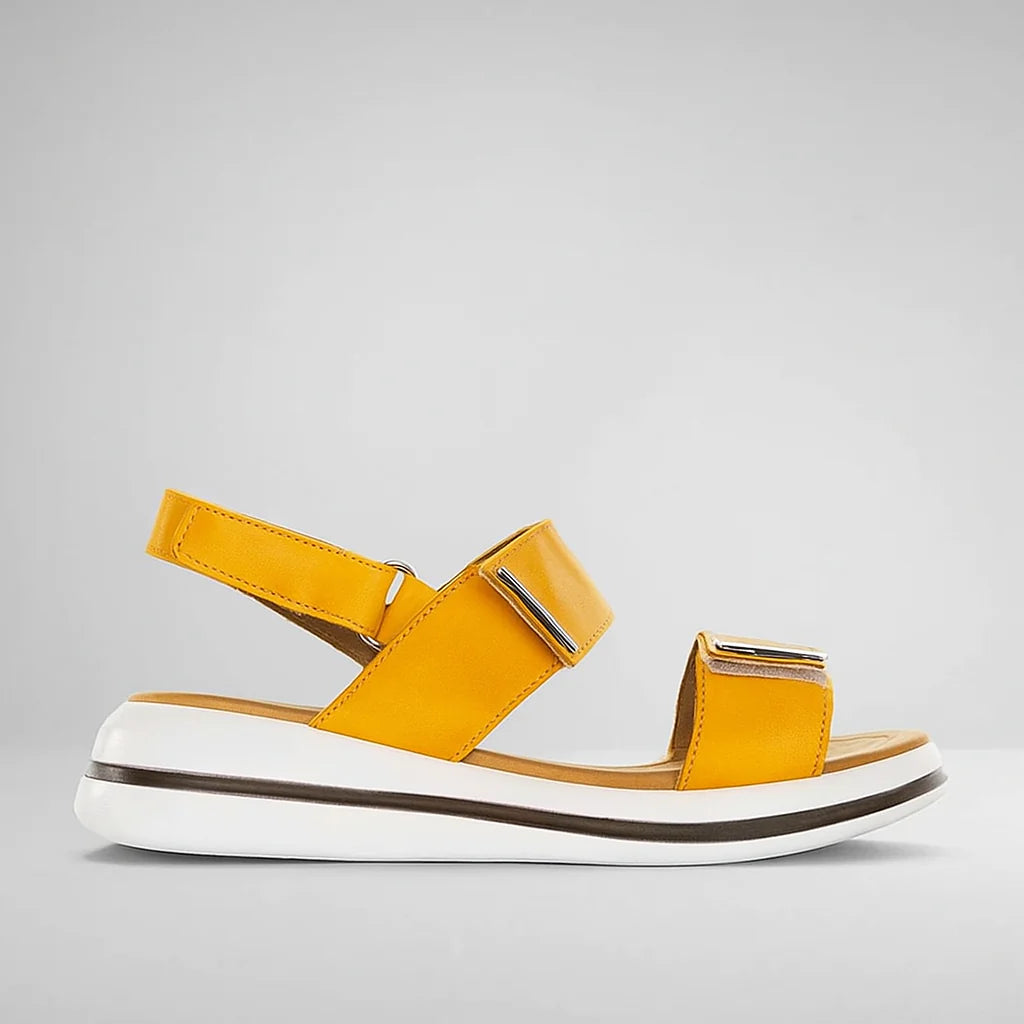 LESANSA SIMA ORANGE Women Sandals - Zeke Collection NZ