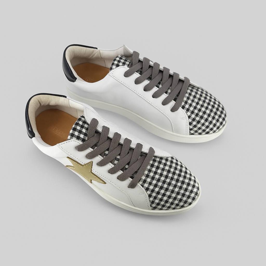 ALFIE &amp; EVIE VALDO WHITE BLACK