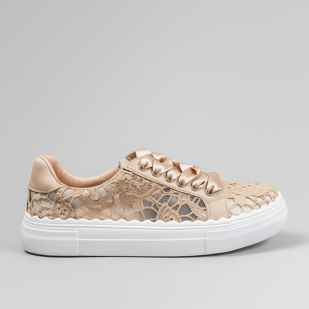 LESANSA QUINN TAUPE Women Sneakers - Zeke Collection NZ
