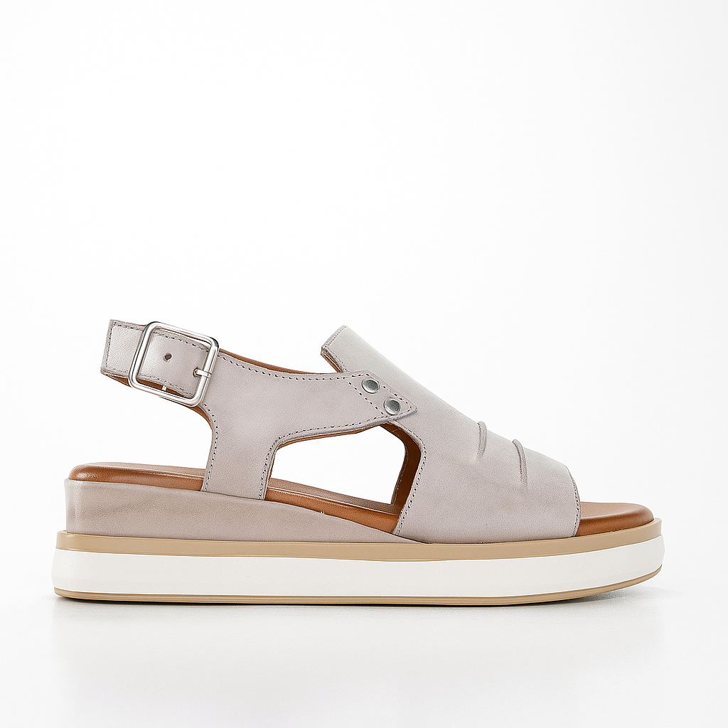 LE SANSA HYPE SILVER GREY Women Sandals - Zeke Collection NZ