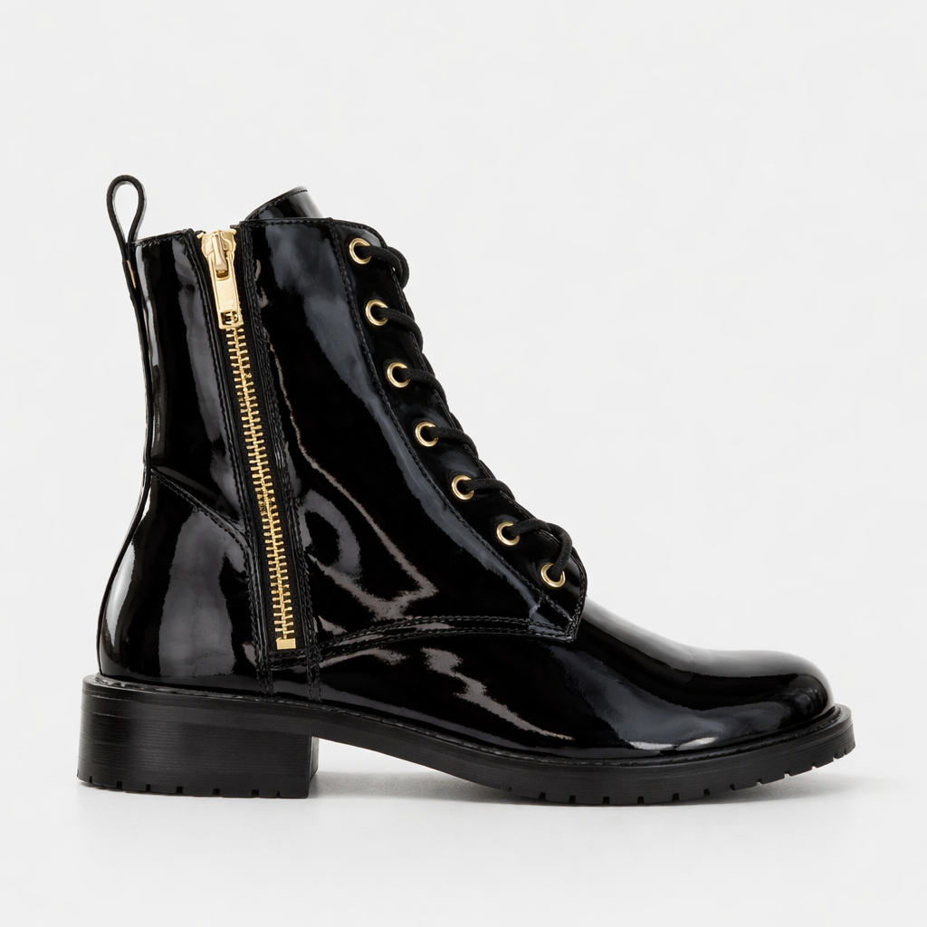 LE SANSA FIN BLACK PATENT