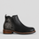 LE SANSA black printed boots with stylish design, featuring intricate patterns and a sleek silhouette.
