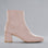 LE SANSA Rocket taupe boots with sleek leather design and ankle-high style, perfect for casual or stylish outfits.