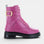 Hot pink LE SANSA CAMERAN boots with sleek design and chunky sole, stylish for casual and trendy outfits.