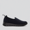 Black Euroflex Florence slip-on shoes with sleek silhouette, comfortable and stylish for everyday wear.