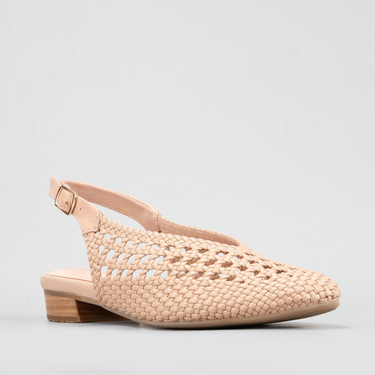 Le Sansa Camila Sandals in beige with flat straps and open toes, stylish footwear for casual summer wear.