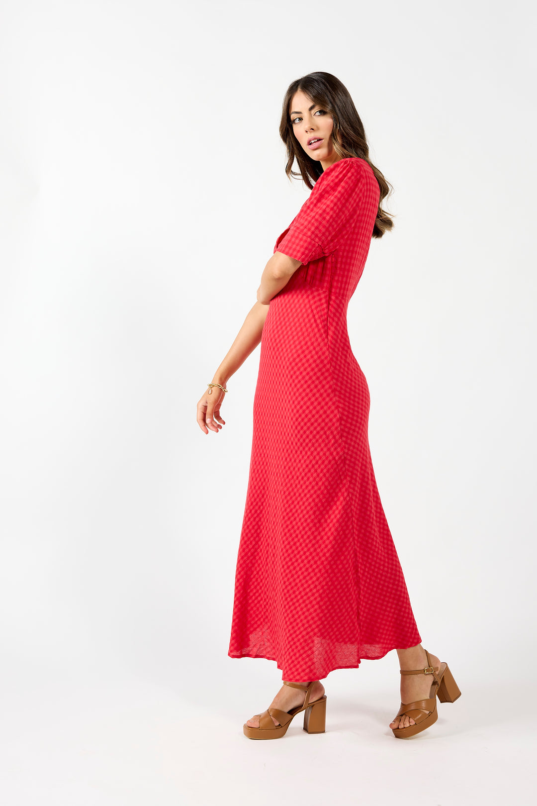 DRAMA THE LABEL REFLECT DRESS SCARLET Women Dresses &amp; Jumpsuits - Zeke Collection NZ