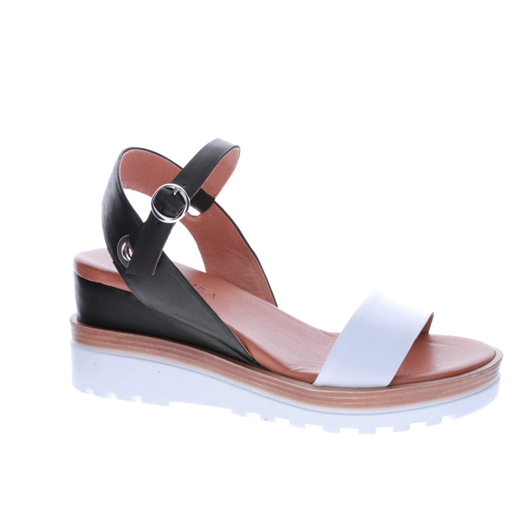 LESANSA TAYA WHITE BLACK - Zeke Collection