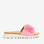 CC Resorts Domo baby pink slip-on shoes for infants with soft fabric and comfortable fit, ideal for casual wear.