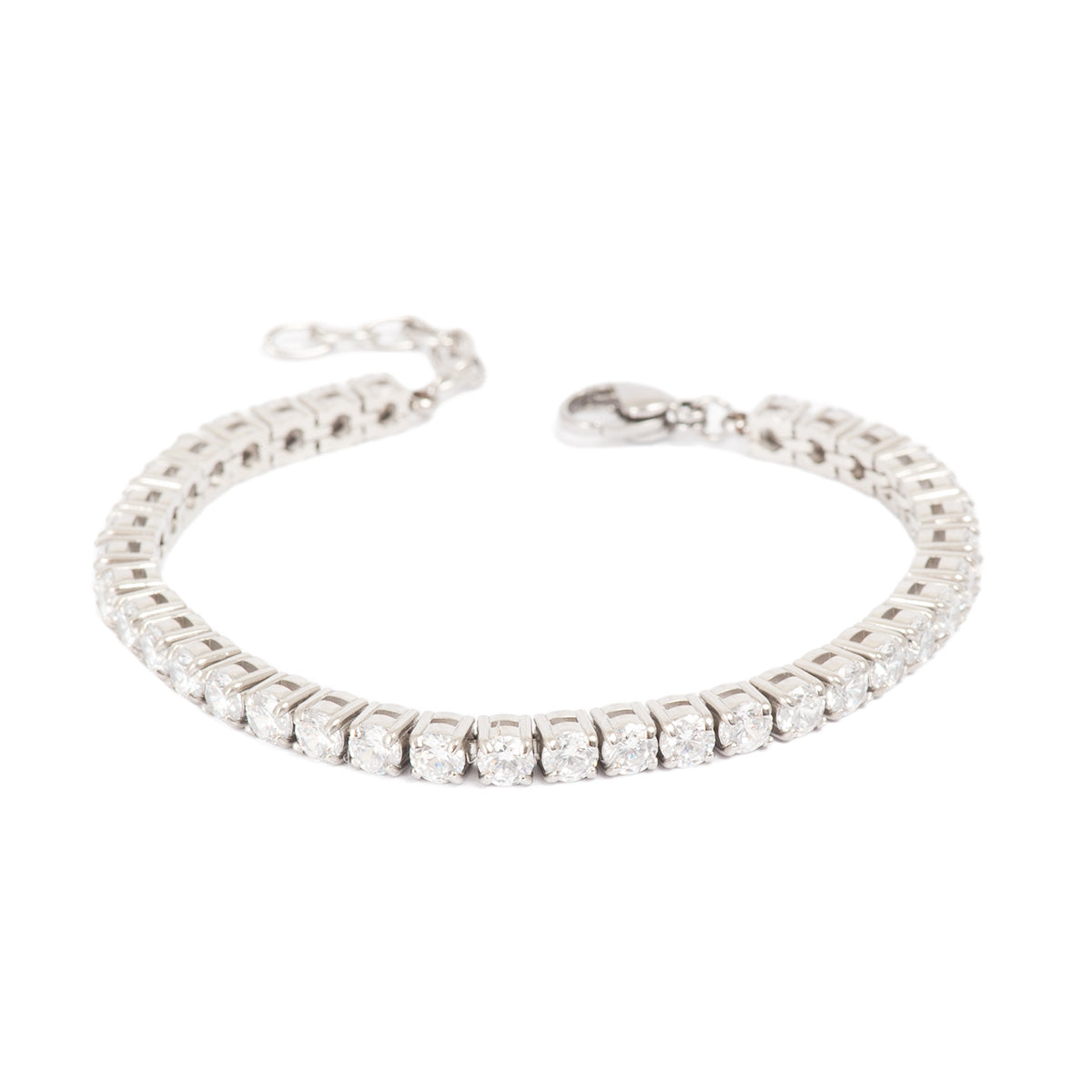 TENNIS BRACELET STEEL Women Bracelet - Zeke Collection NZ