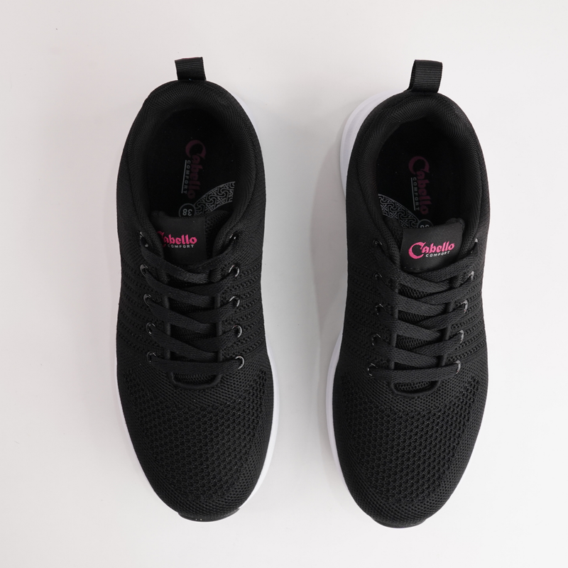 CABELLO Sneakers with black and white sole, casual athletic shoes for everyday wear, featuring stylish design and comfortable fit.