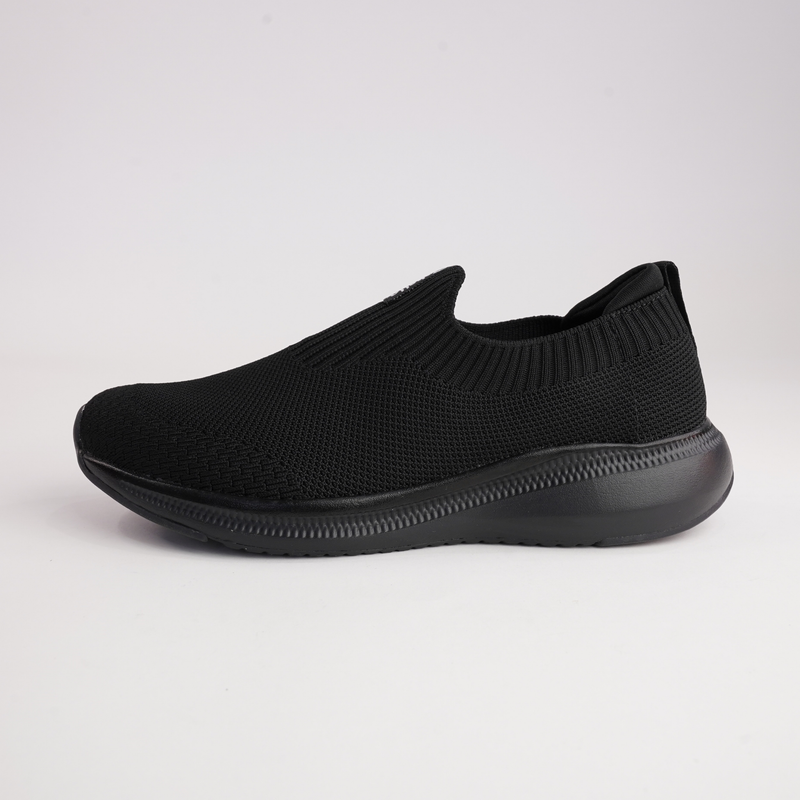 Black Cabello CABELLO STRIDE Jet Sneakers with sleek design and stylish laces, perfect for casual and athletic wear.