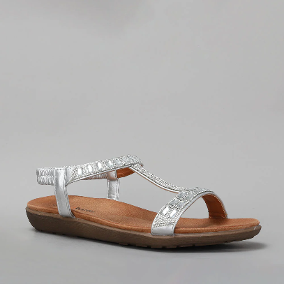 CC RESORTS USHA SILVER Women Sandals - Zeke Collection NZ