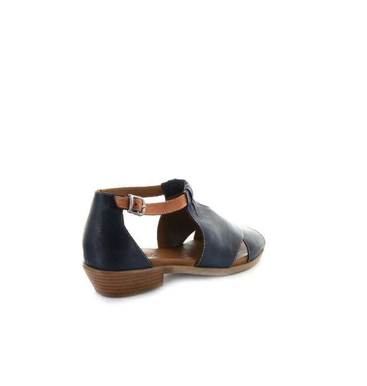 LESANSA DIGBY NAVY TAN Women Sandals - Zeke Collection NZ