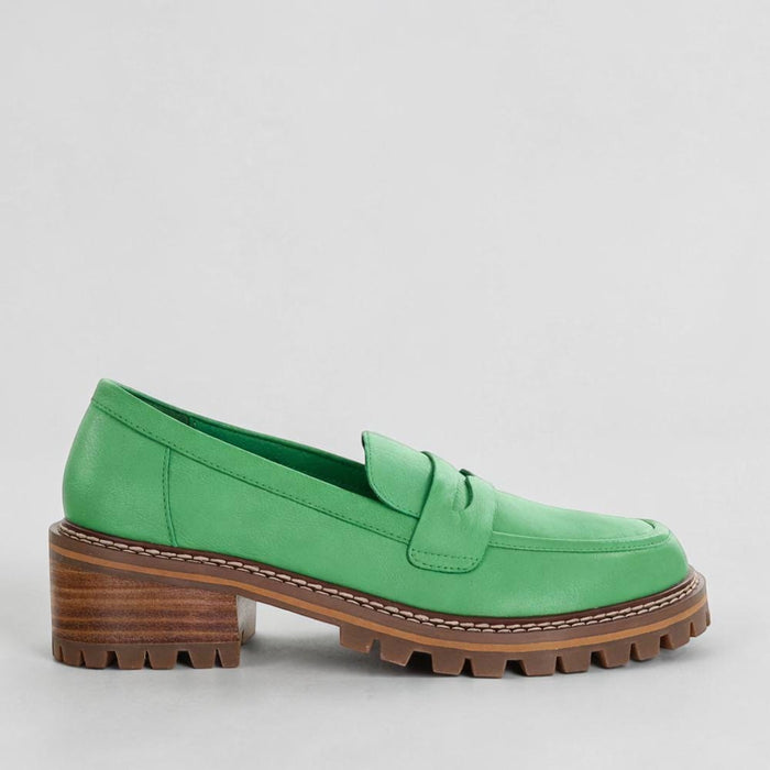 Le Sansa Zoey Fern Green casuals featuring a stylish, comfortable design in lush fern green fabric.