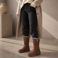 CC Resorts Goose Brown boots featuring a stylish design with brown leather and comfortable sole for casual wear.