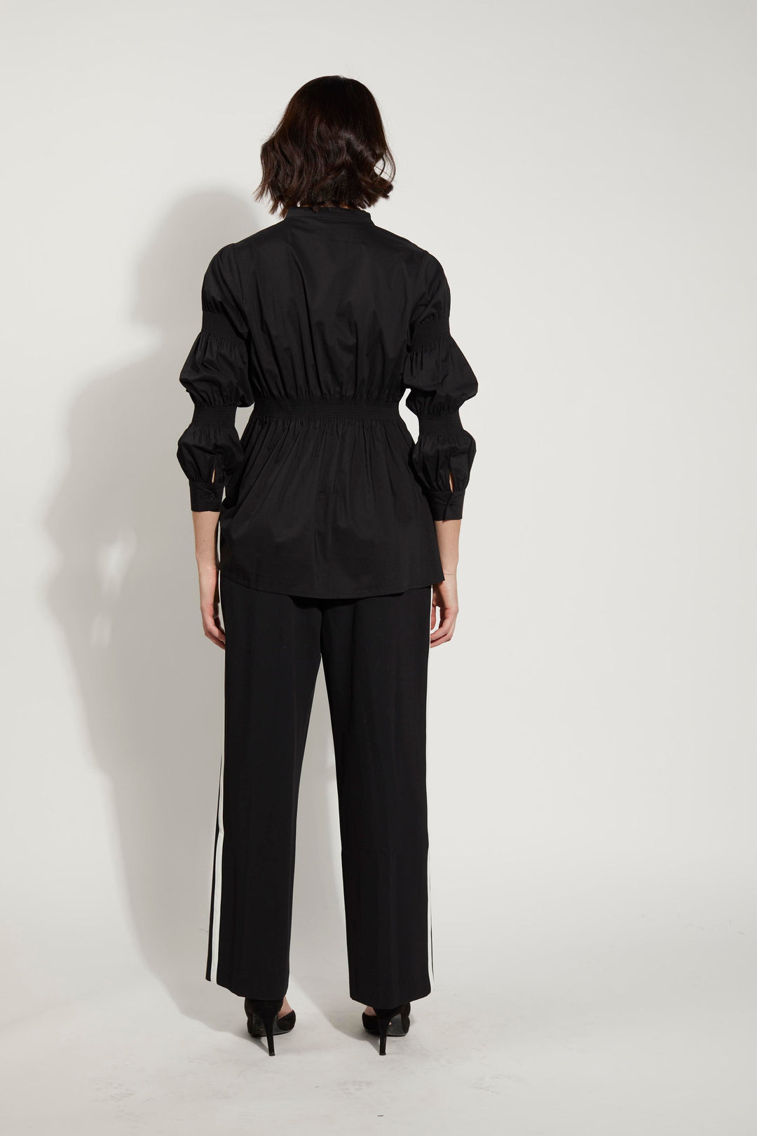 DRAMA THE LABEL FORDE PANT BLACK TAN/CREAM Women Pants & Trousers - Zeke Collection NZ