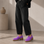 LE SANSA Zoey purple casual shoes featuring a stylish design and comfortable fit, perfect for everyday wear.
