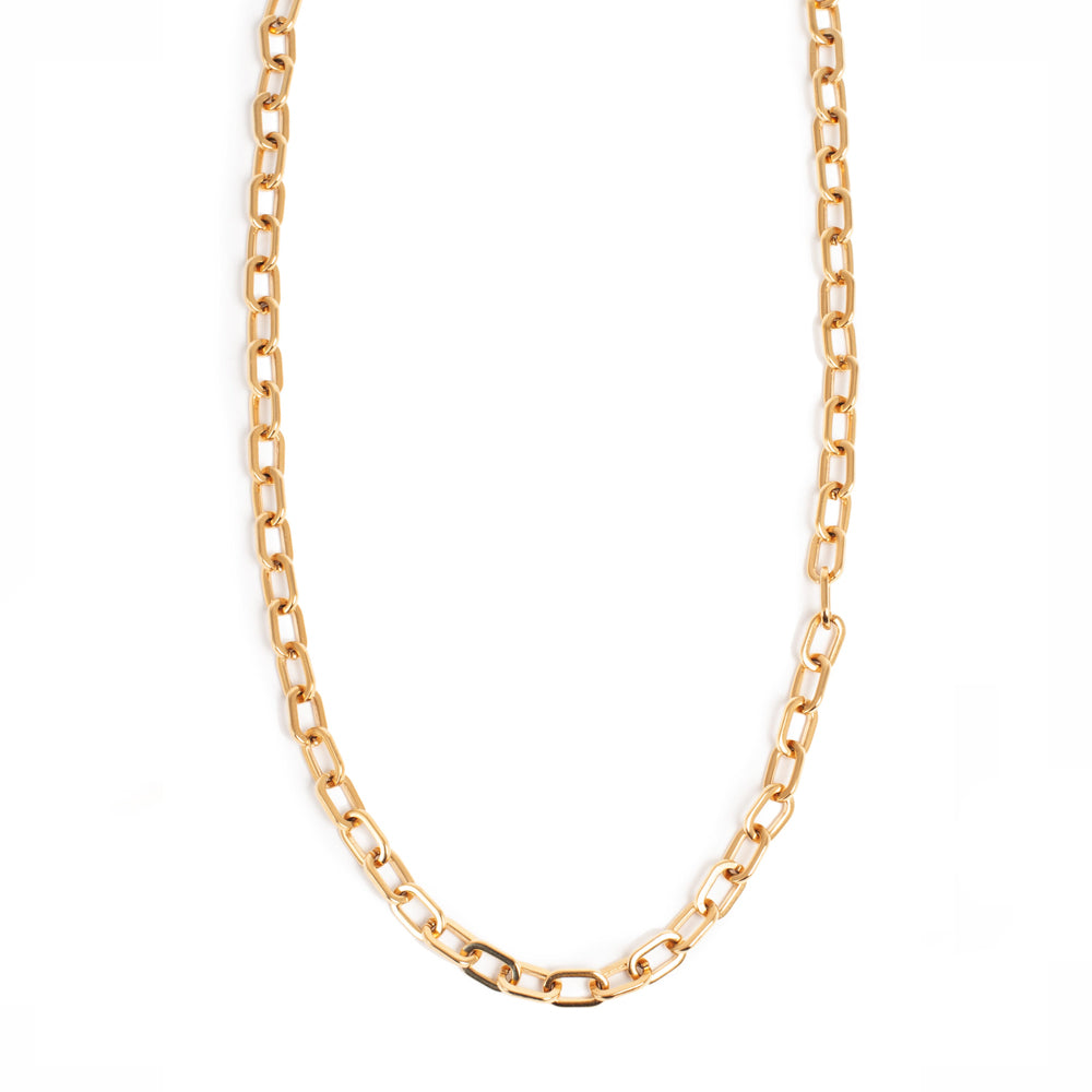 CUT ANCHOR CHAIN NECKLACE Women Necklaces - Zeke Collection NZ