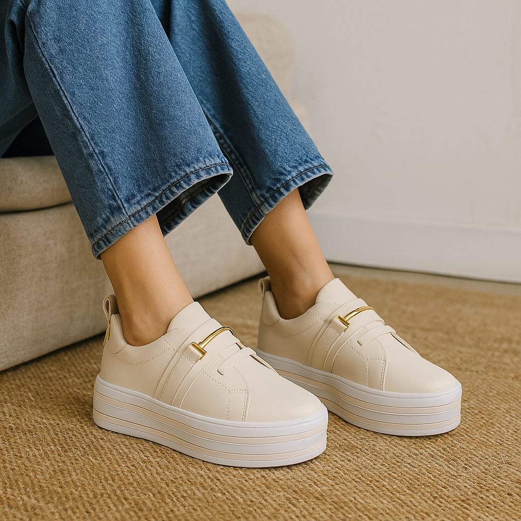 ALFIE &amp; EVIE OPHELIA CREAM Women Sneakers - Zeke Collection NZ