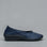 Arcopedico Cabrera navy ballet flats with rounded toe and comfortable slip-on design, perfect for casual and everyday wear.