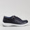 Naked Arches Avi Navy sneakers with navy and white design, featuring a casual slip-on style and athletic sole.