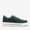 Naked Arches Azealia DK Green sneakers with tan accents, side view showing stylish design and comfortable fit.