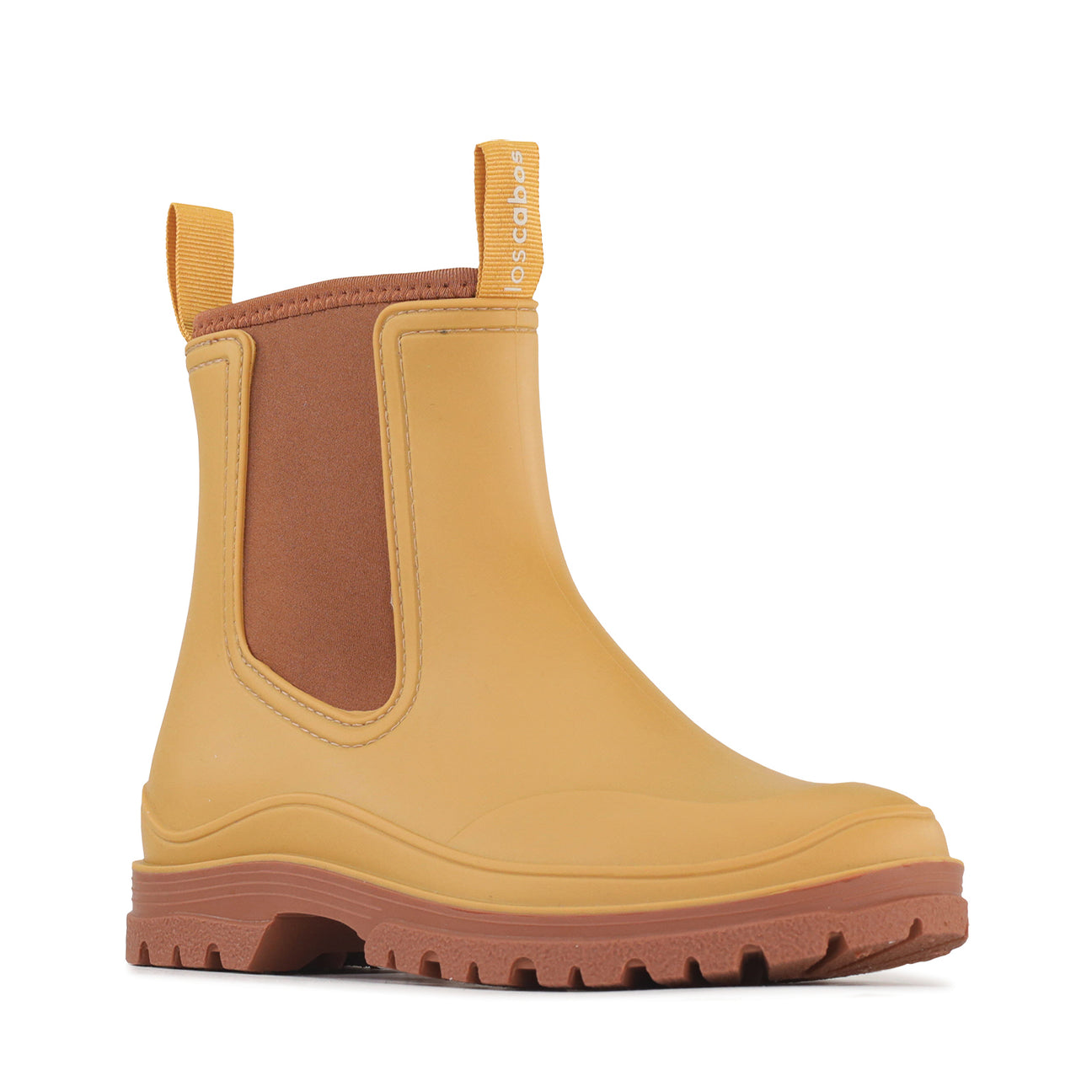 LOS CABOS Amelia Polenta boots with stylish design and textured material, displayed on a neutral background.