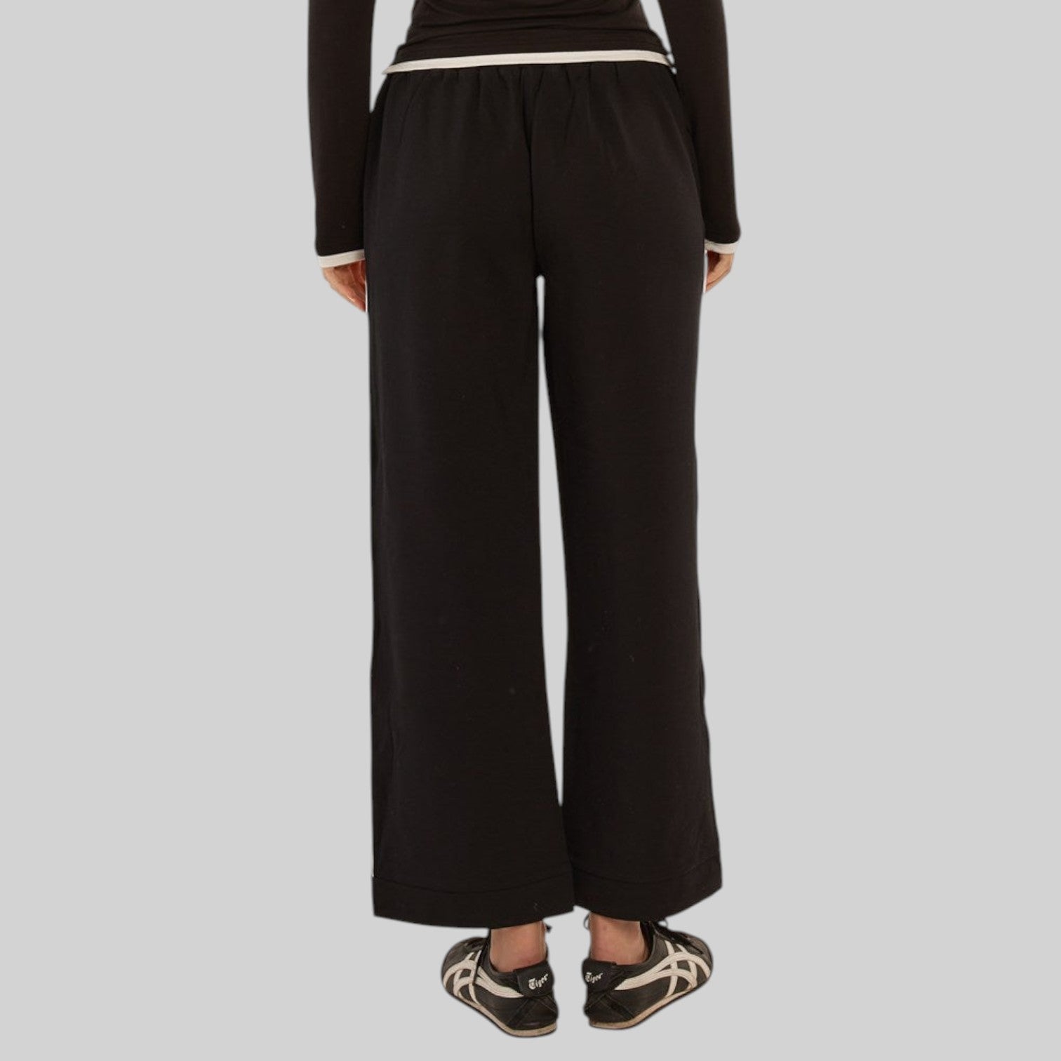 BETTY BASICS BIEN PONTE BLACK WHITE JOGGER