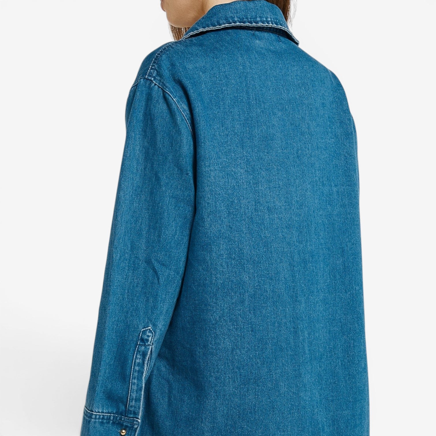 BETTY BASICS VESPA DENIM SHIRT