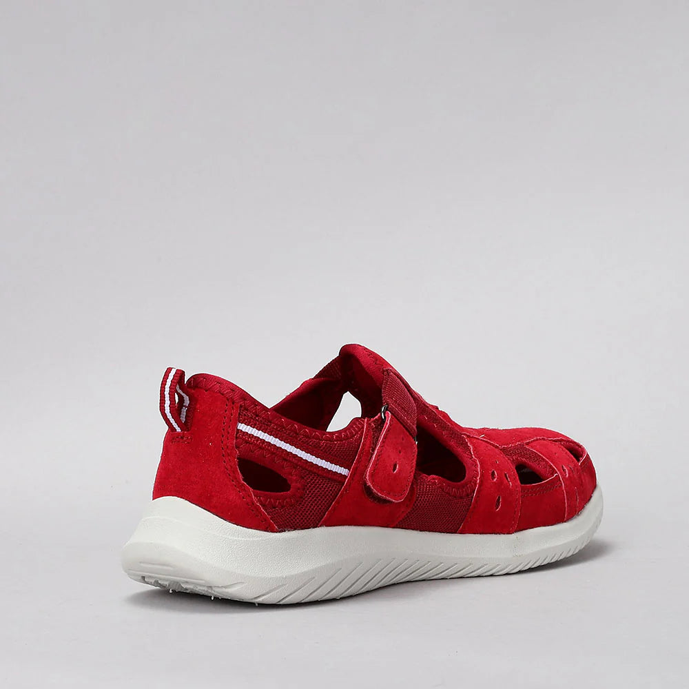 CC RESORTS BERNICE RED Women Flats - Zeke Collection NZ