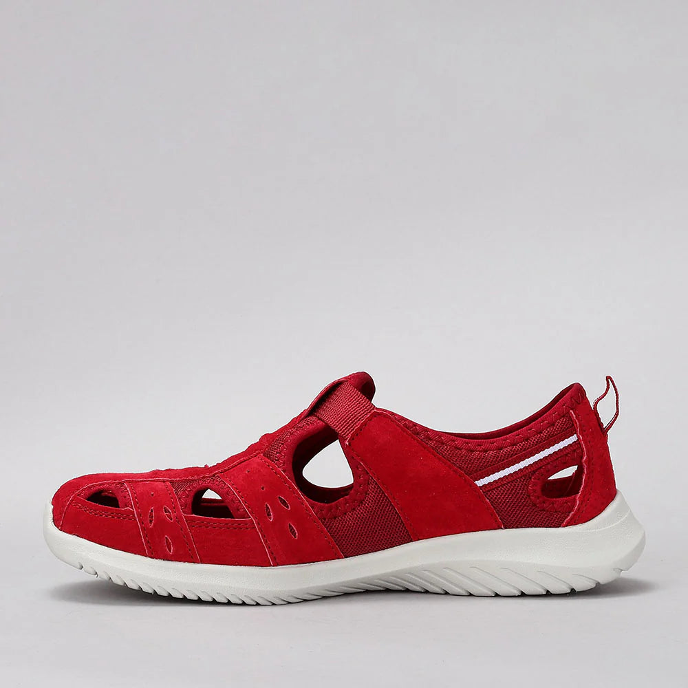 CC RESORTS BERNICE RED Women Flats - Zeke Collection NZ