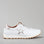 CC RESORTS BOSTONY02 white and champagne sneakers shown from a side view, showcasing the stylish design and color details.