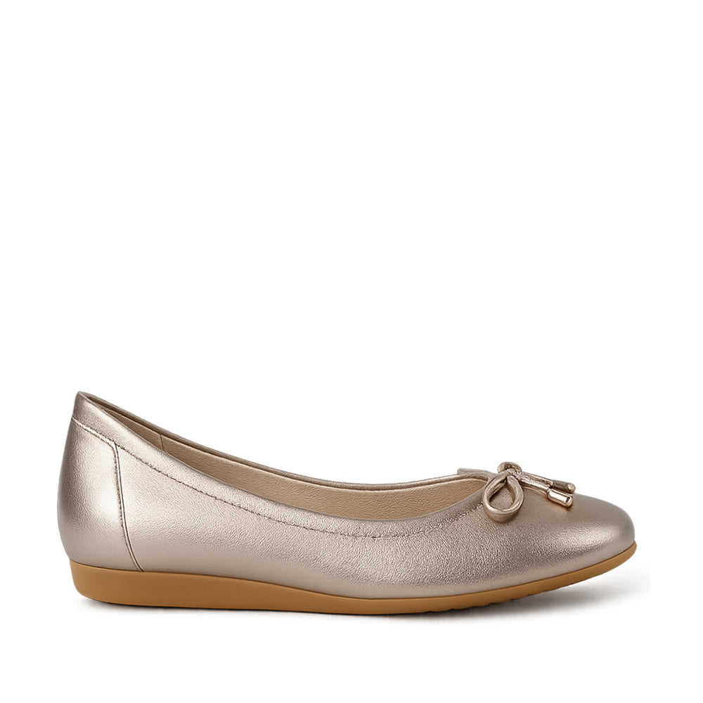 LE SANSA BOUNCE CHAMPAGNE Women Belle Flats - Zeke Collection NZ