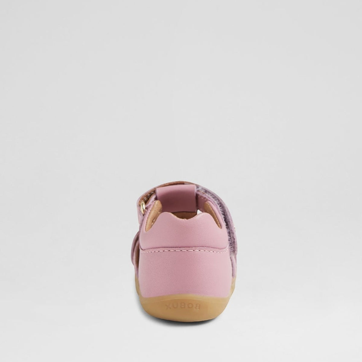 Baby Bobux Cross Jump Lilas sandals with lilac straps and soft sole, designed for comfort and stylish for little feet.