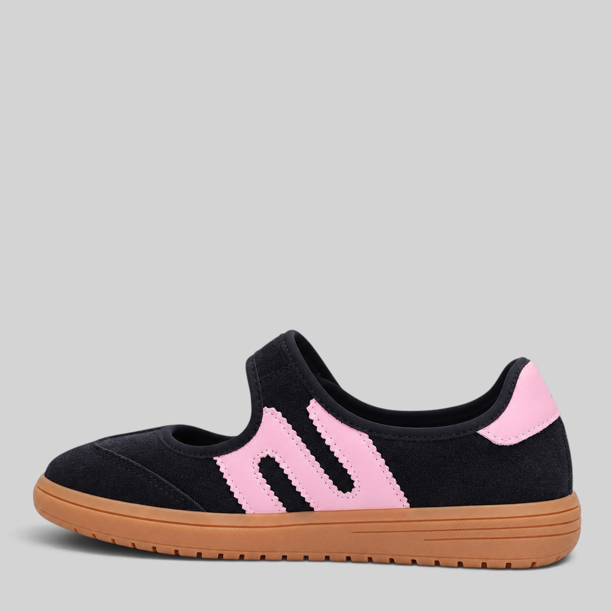 LE SANSA JULIETTE NAVY SUEDE / BABY PINK