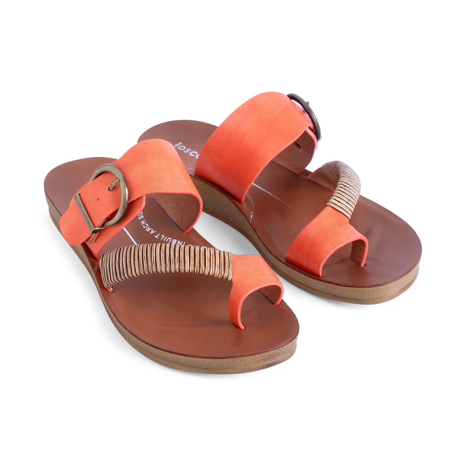 LOS CABOS BRIA TANGERINE Women Slip-ons - Zeke Collection NZ
