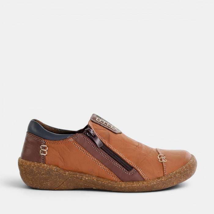 CABELLO casuals in tan color with stylish design and comfortable fit, model number 7311-307, shown on a clean background.