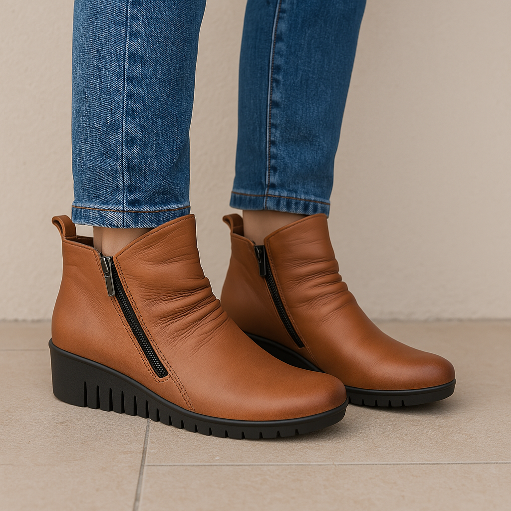 CABELLO ELLA TAN Women Boots - Zeke Collection NZ
