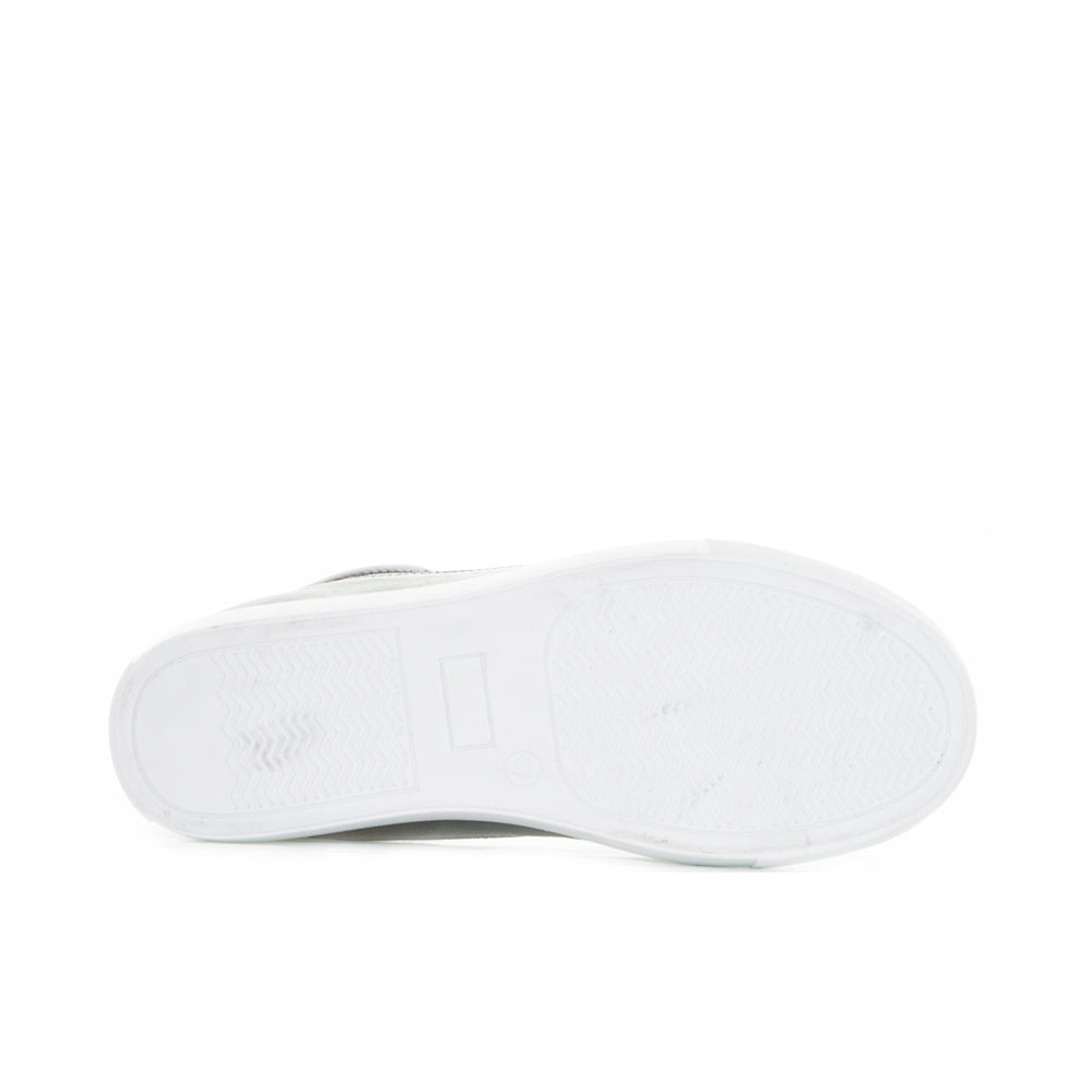 Cabello EG520 sneakers in pewter color with stylish design and laces, perfect for casual wear.