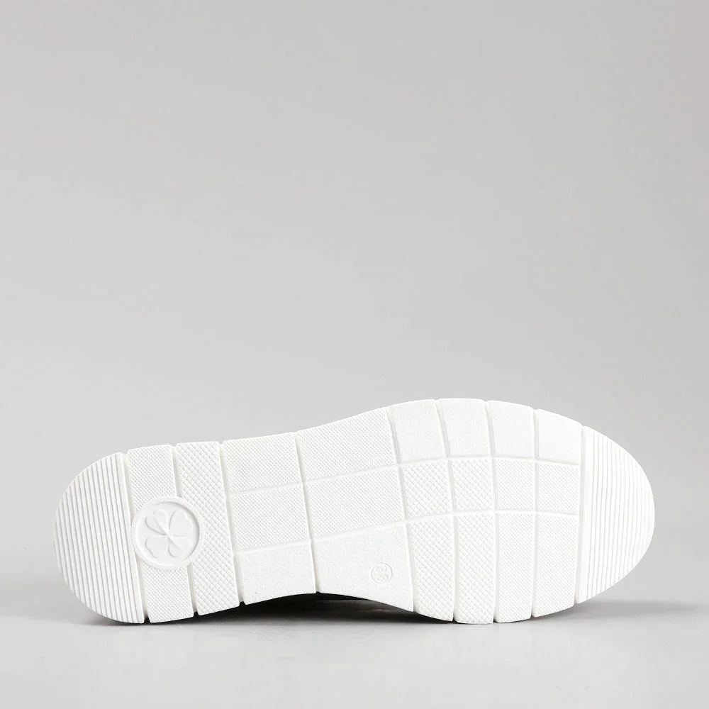 CC RESORTS Caitlyn champagne beige sneakers with white sole, stylish casual footwear for women.