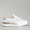 CC Resorts Caitlyn White Champagne sneakers with side view, featuring stylish design and comfortable fit.