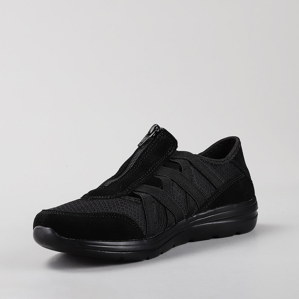 CC Resorts Callum black casuals featuring sleek black design and comfortable fit, suitable for everyday wear.