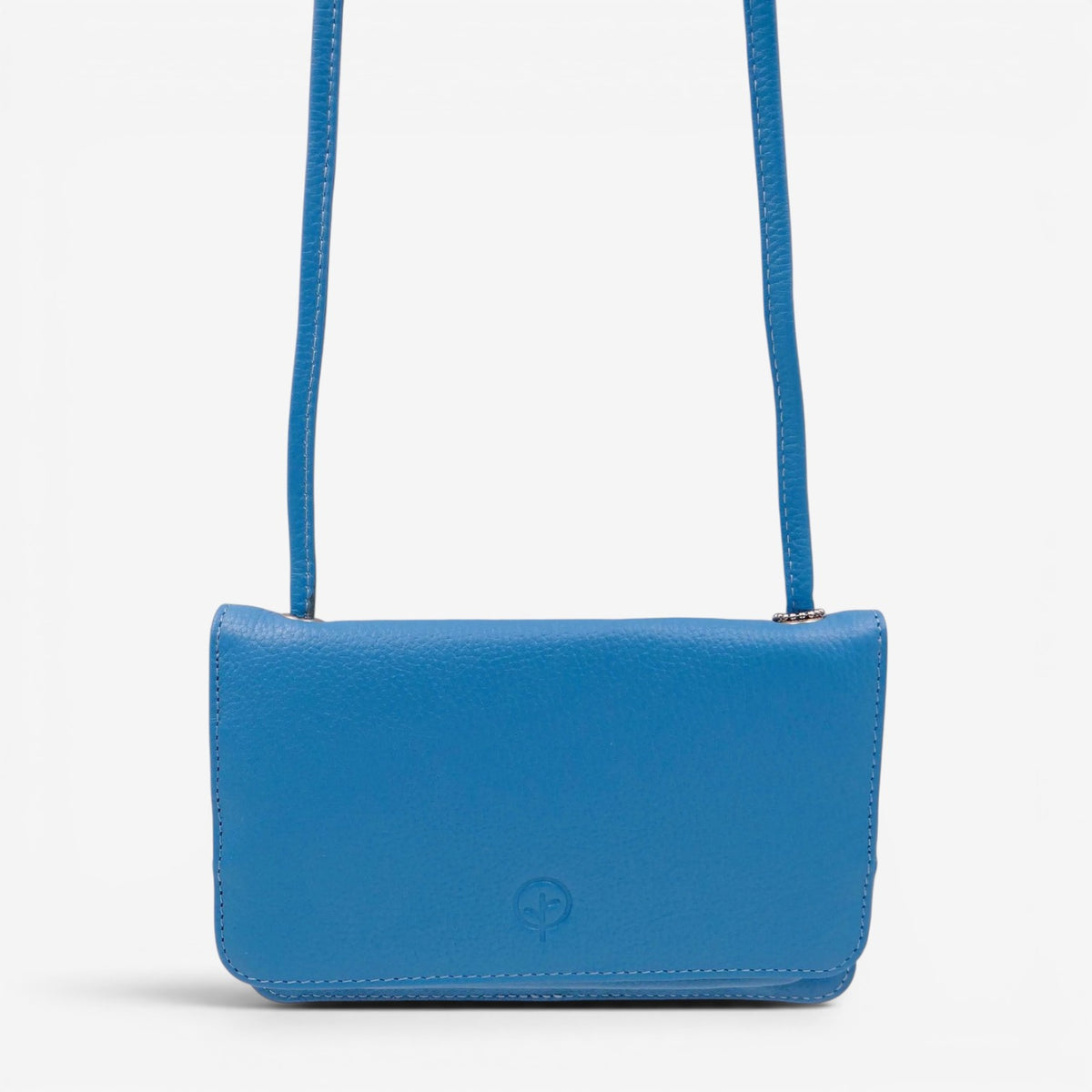 Second Nature CB4 Ocean handbag with textured leather and silver hardware, featuring a stylish, structured design and top handle.
