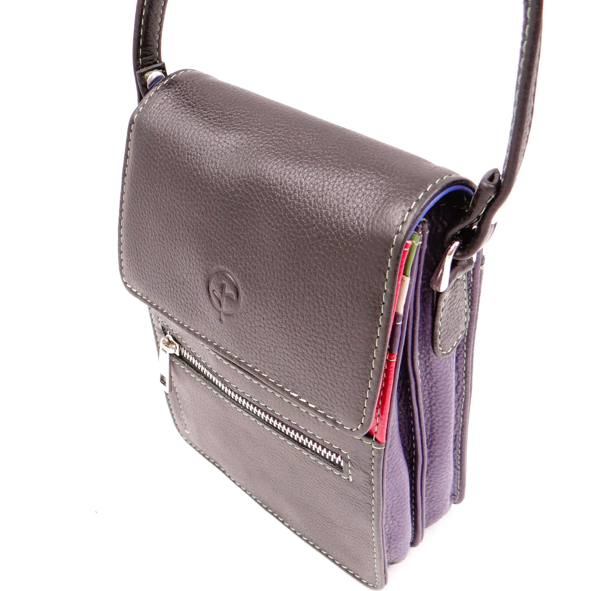 Second Nature CB5 black multi handbag with sleek design, featuring multiple compartments and stylish accents.