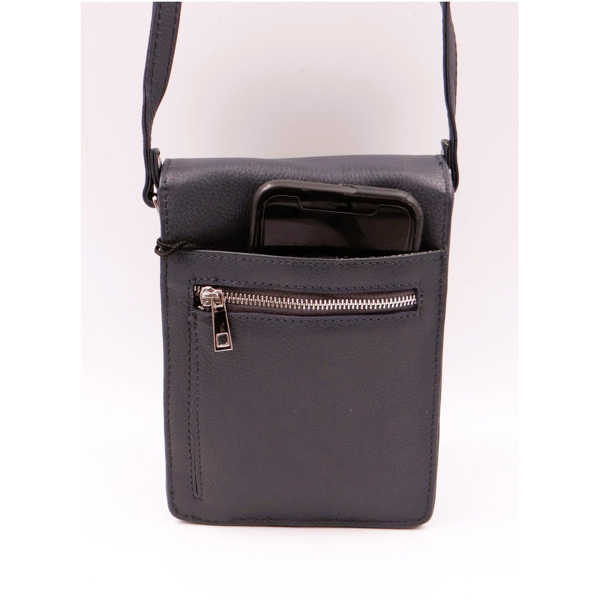 Second Nature CB6 navy handbag with sleek design, sturdy handles, and subtle branding, perfect for casual or formal occasions.