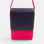 Second Nature CB6 Prism handbag with geometric design in neutral tones, showcasing textured leather and sleek handles.