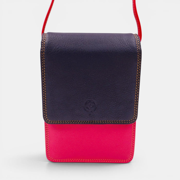Second Nature CB6 Prism handbag with geometric design in neutral tones, showcasing textured leather and sleek handles.