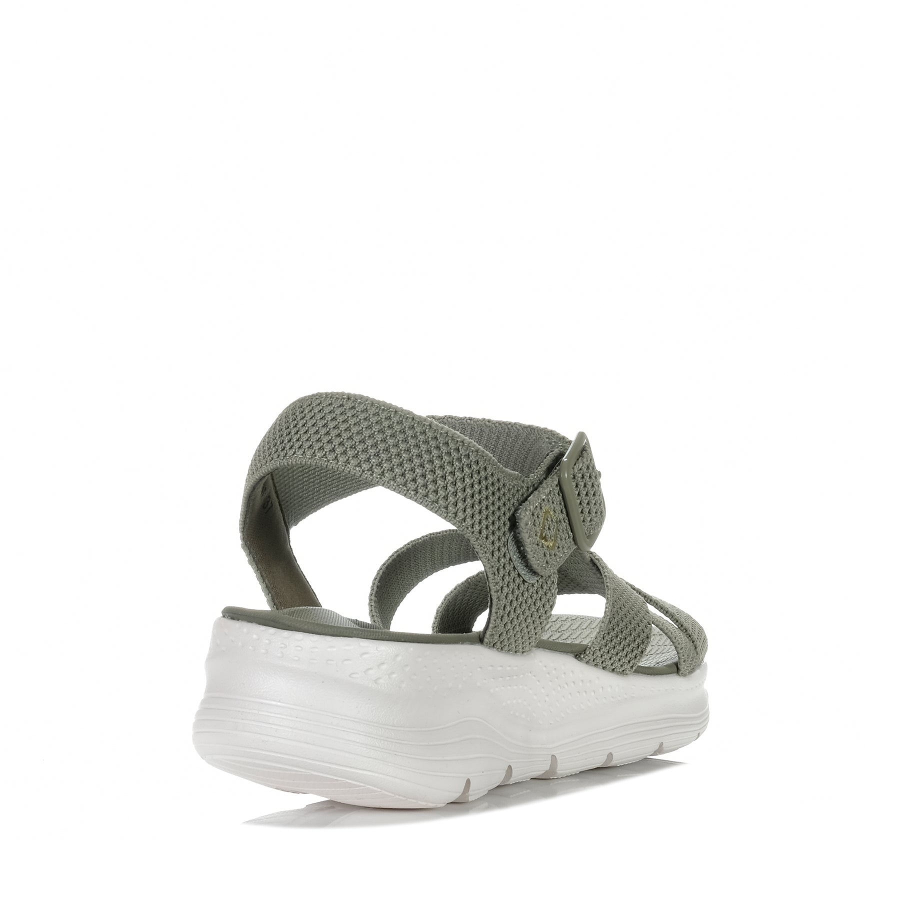 CC RESORTS Leonar Light Khaki sandals, casual slip-on footwear with cushioned soles and open-toe design, suited for summer wear.